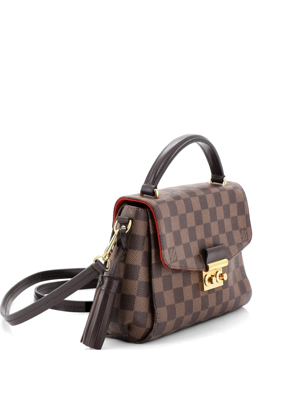 Louis Vuitton Pre-Owned Croisette Handbag Damier crossbody bag - Braun