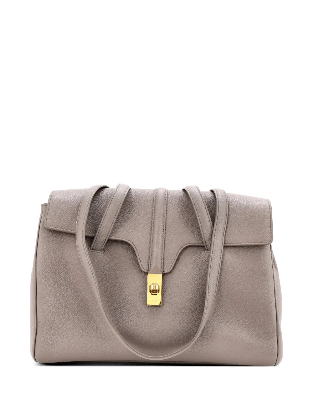 Celine Pre-Owned Soft 16 Bag Smooth Calfskin Medium shoulder bag - Grigio