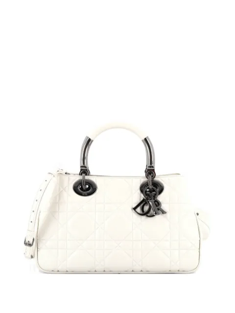 Christian Dior Pre-Owned Lady 95.22 Bag Cannage Embossed Leather Medium tote bag