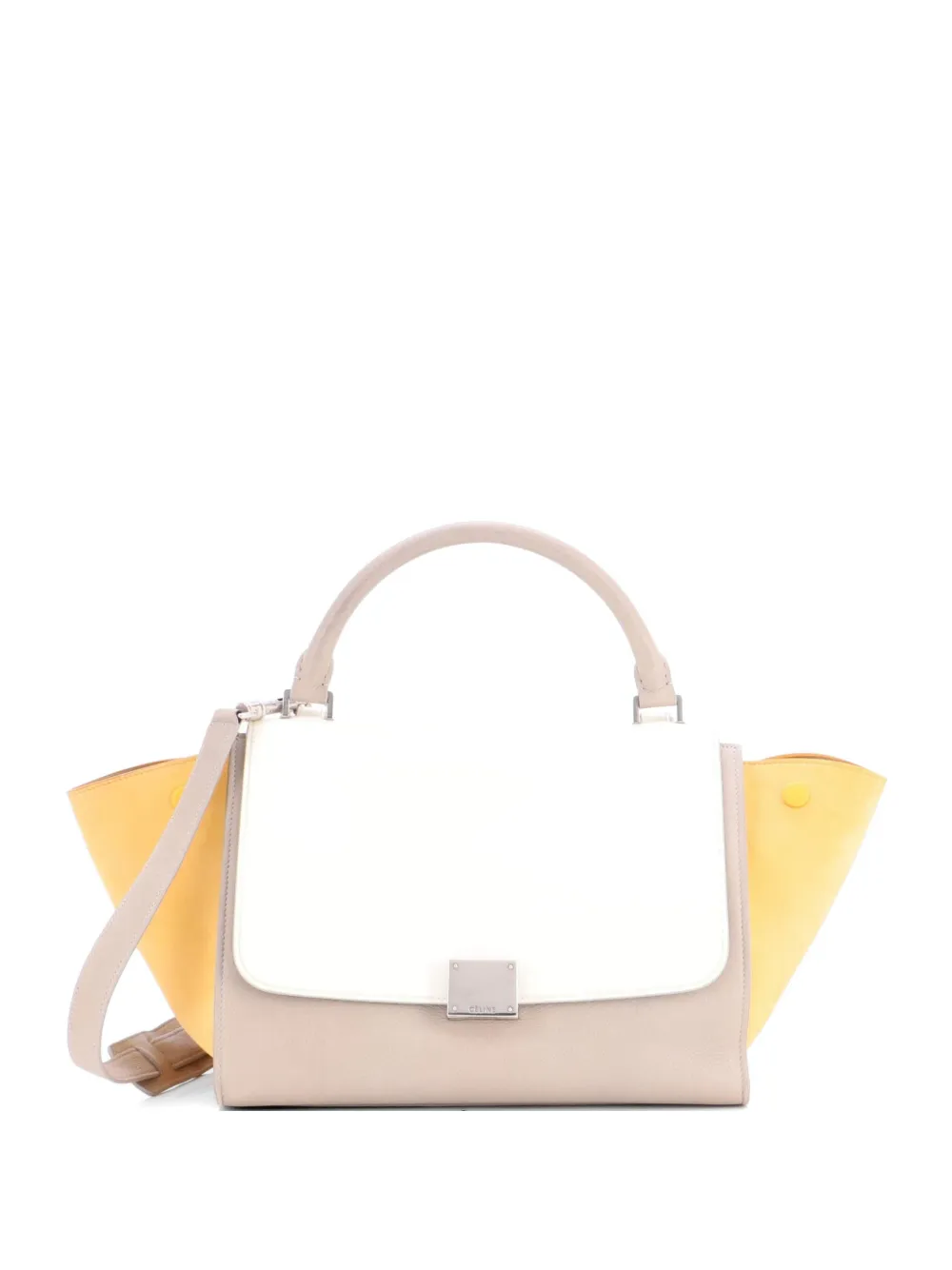 Celine Pre-Owned Trapeze Bag Leather Medium satchel - Multicolore