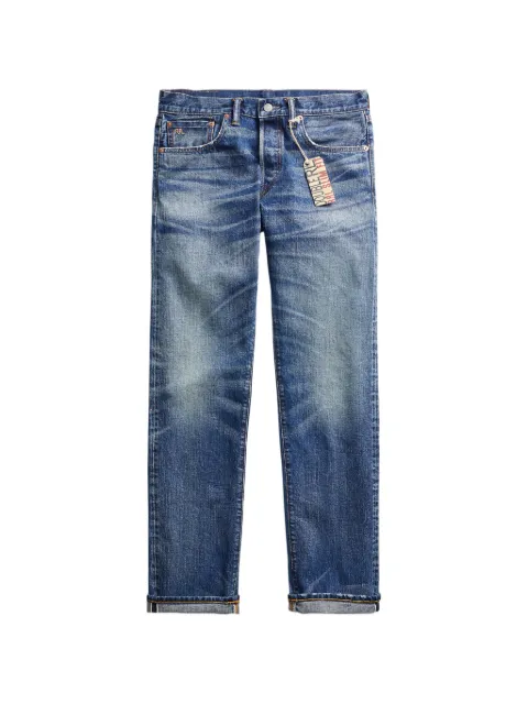 Ralph Lauren RRL slim-fit faded jeans