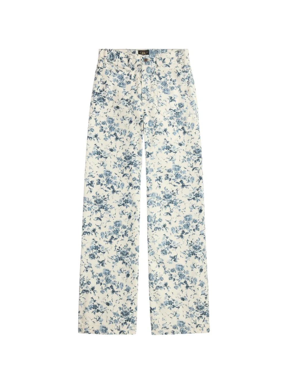 Ralph Lauren RRL Jeans mit Blumenprint - Nude