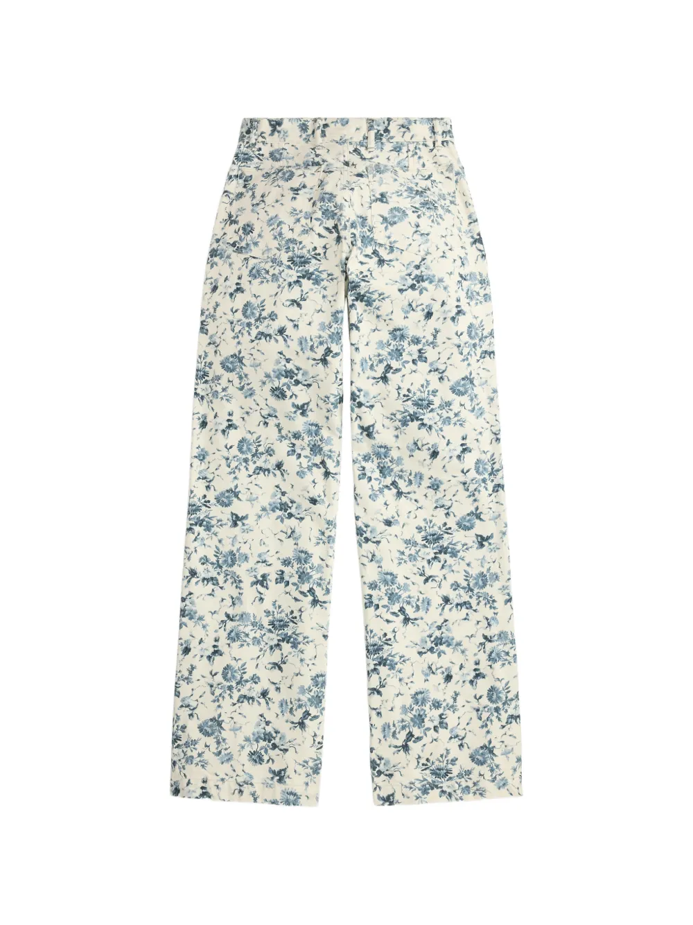 Ralph Lauren RRL Jeans met bloemenprint Beige