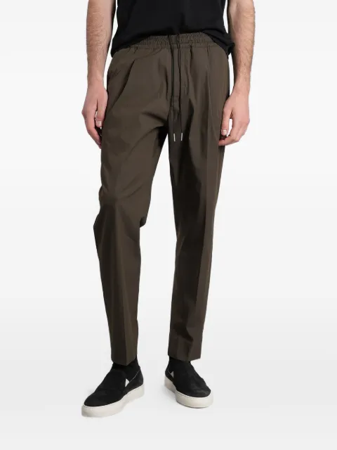 Low Brand Tokyo drawstring-waist pleated trousers