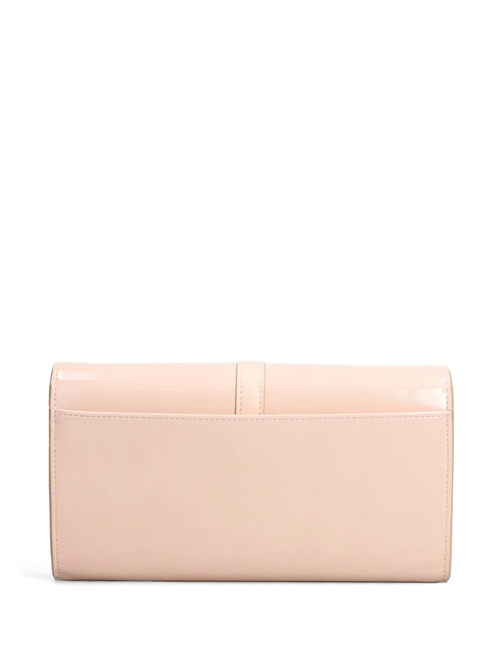 Stella McCartney Clutch met hangslot detail Beige