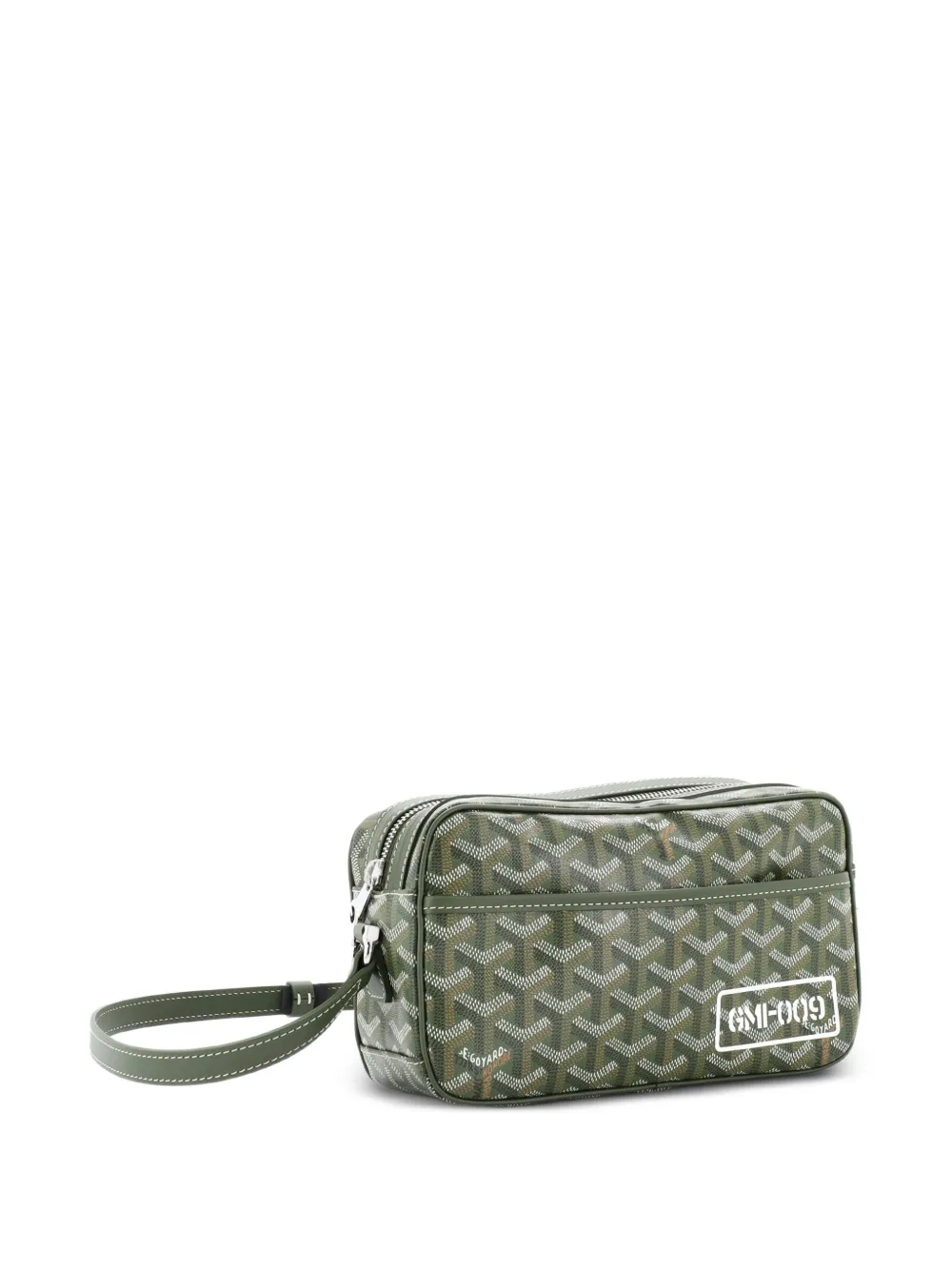  Goyard Pre-owned Cap Vert Bag Printed Coated Canvas Crossbody Bag - Green 