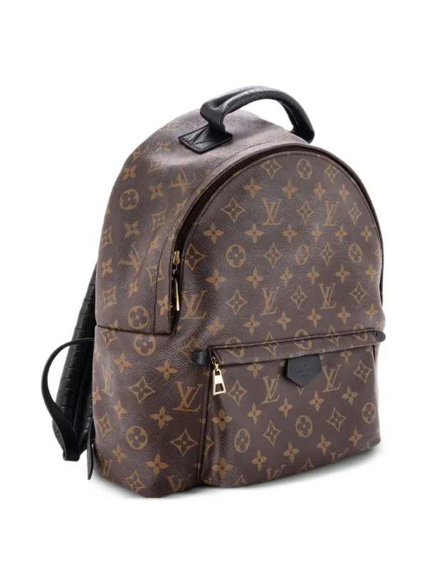 Louis Vuitton Palm Springs Monogram Canvas mm Backpack Tote Bag | Shoulder/adjustable Strap | Brown Louis Vuitton Palm Springs Monogram Canvas mm Backpack Tote Bag | Shoulder/adjustable Strap | Brown