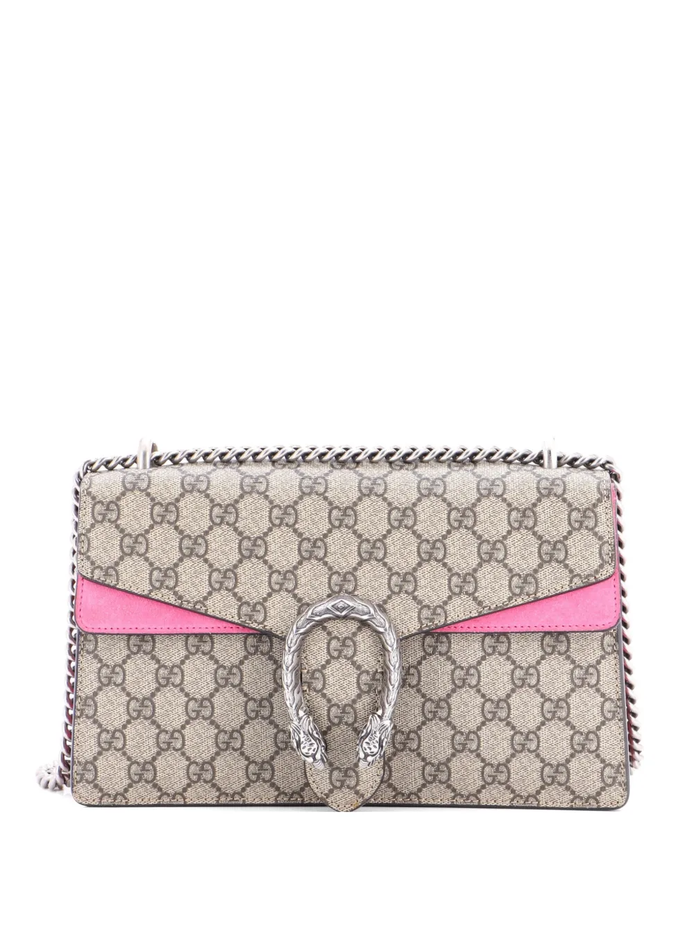 Gucci Pre-Owned Dionysus Bag GG Coated Canvas Small shoulder bag - Marrone