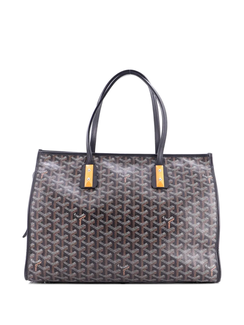 Goyard Pre-Owned Marquises Bag Coated Canvas tote bag - Nero