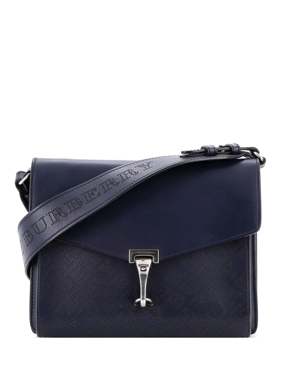 Burberry Pre-Owned Macken Leather Small crossbody bag - Blue