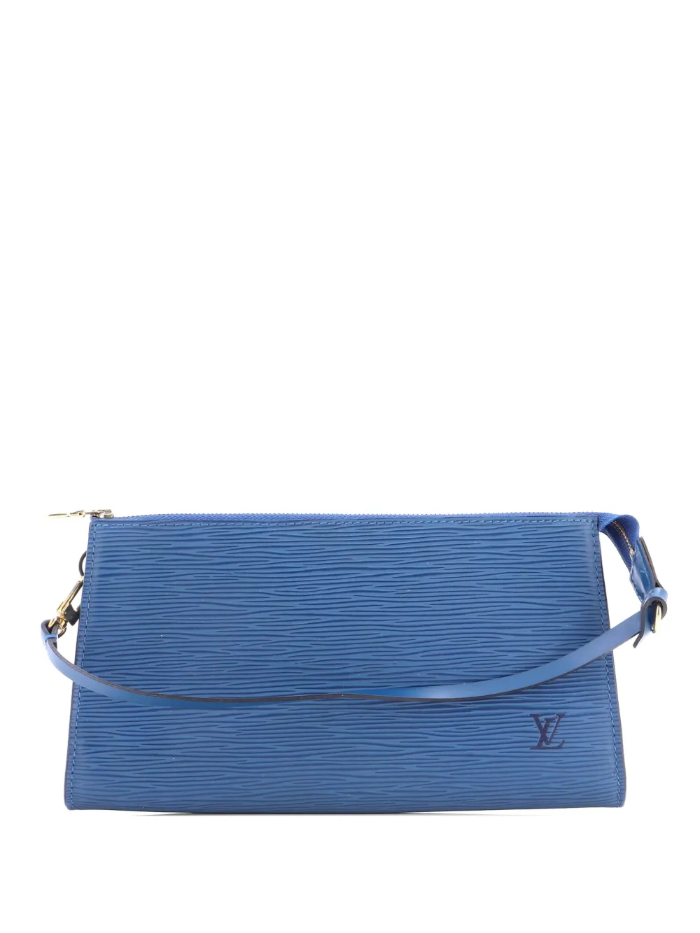 Louis Vuitton Pre-Owned Pochette Accessoires Epi Leather clutch bag - Blu