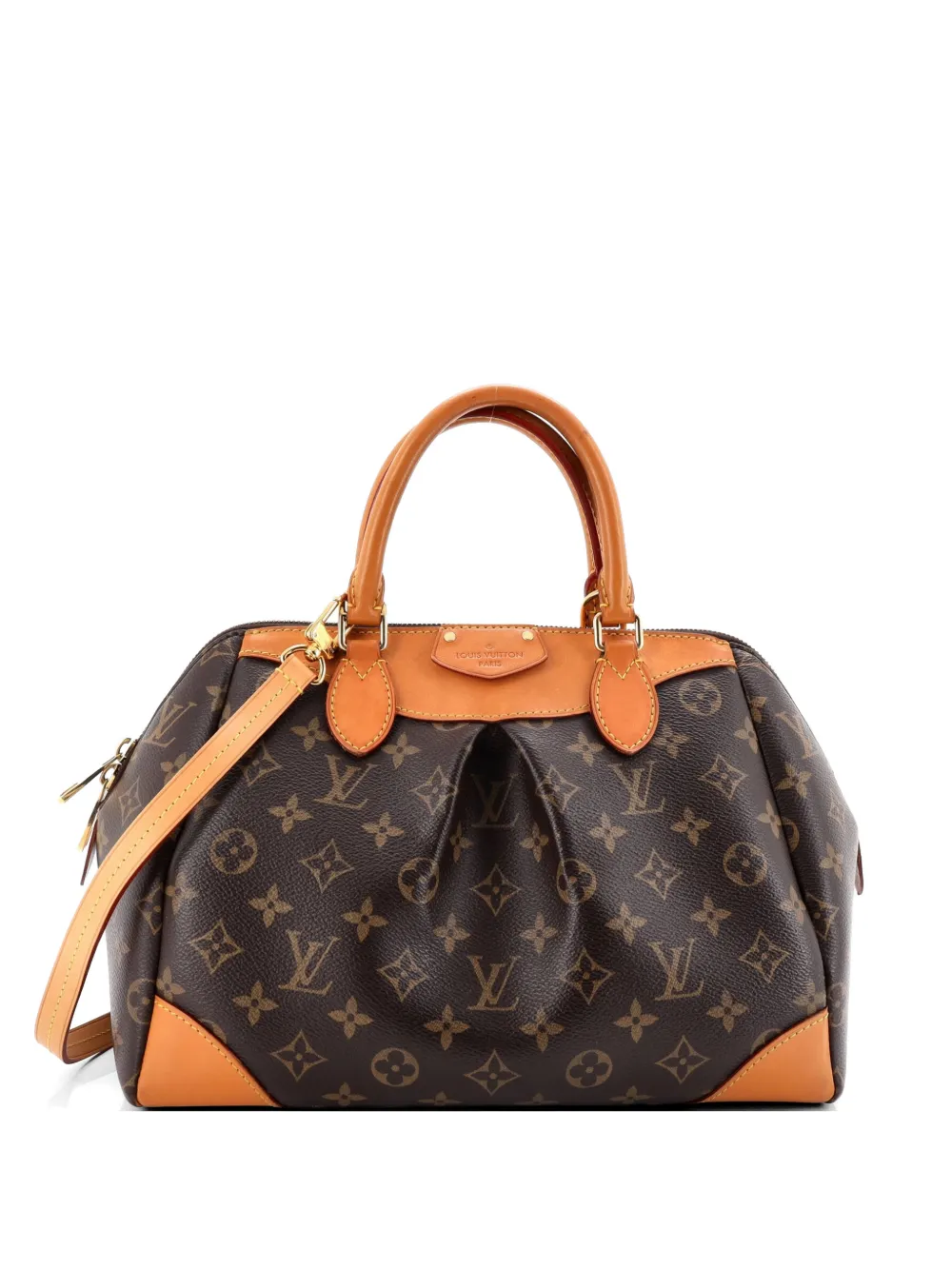 Louis Vuitton Pre-Owned Segur NM Handbag Monogram Canvas satchel - Marrone
