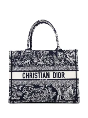 Christian Dior Pre-Owned Book ハウンドトゥース ハンドバッグ