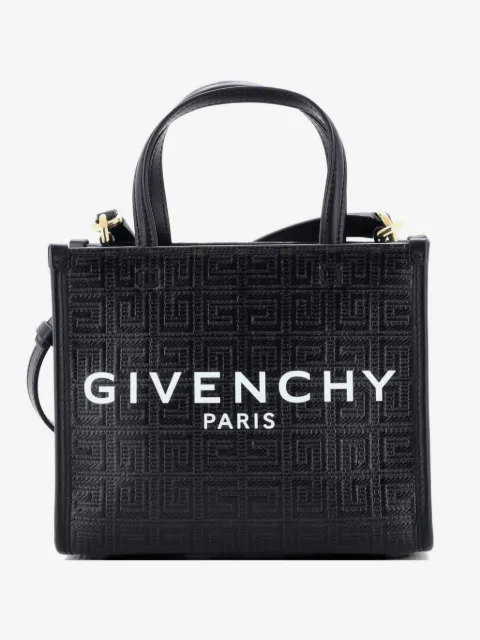 Givenchy Pre-Owned G- 4G Embossed Coated Canvas Mini tote bag
