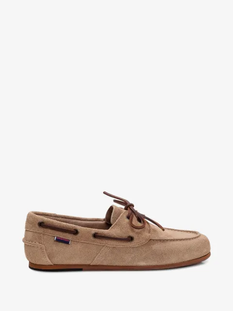 Sebago lace-up suede boat shoes
