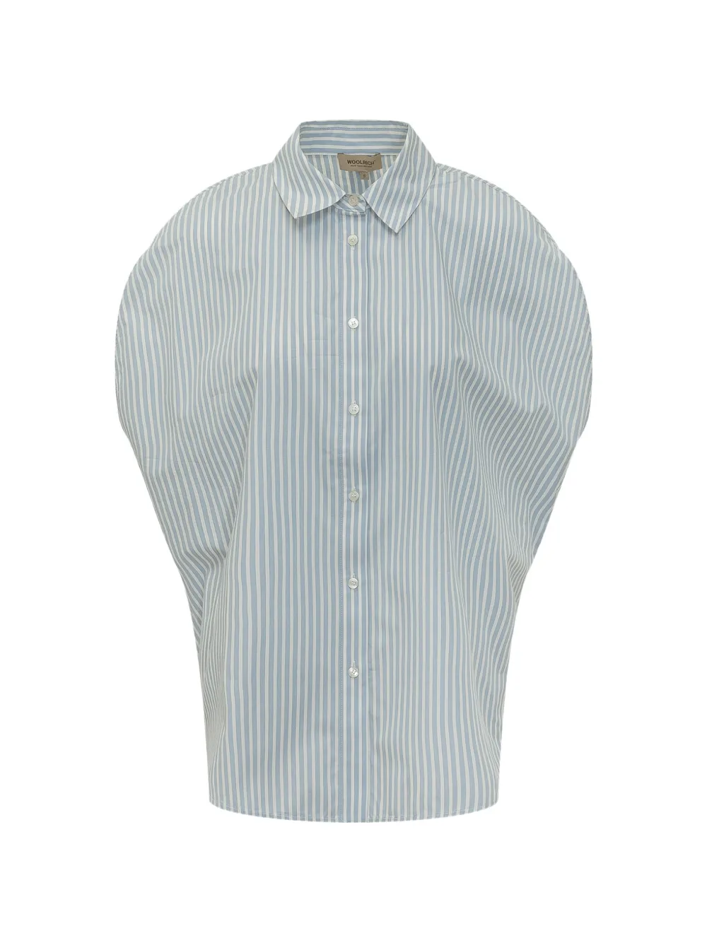 Woolrich buttoned striped shirt - Blau