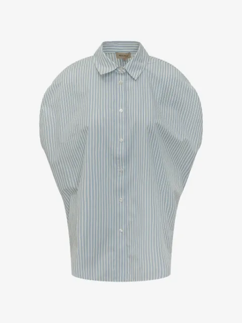 Woolrich buttoned striped shirt