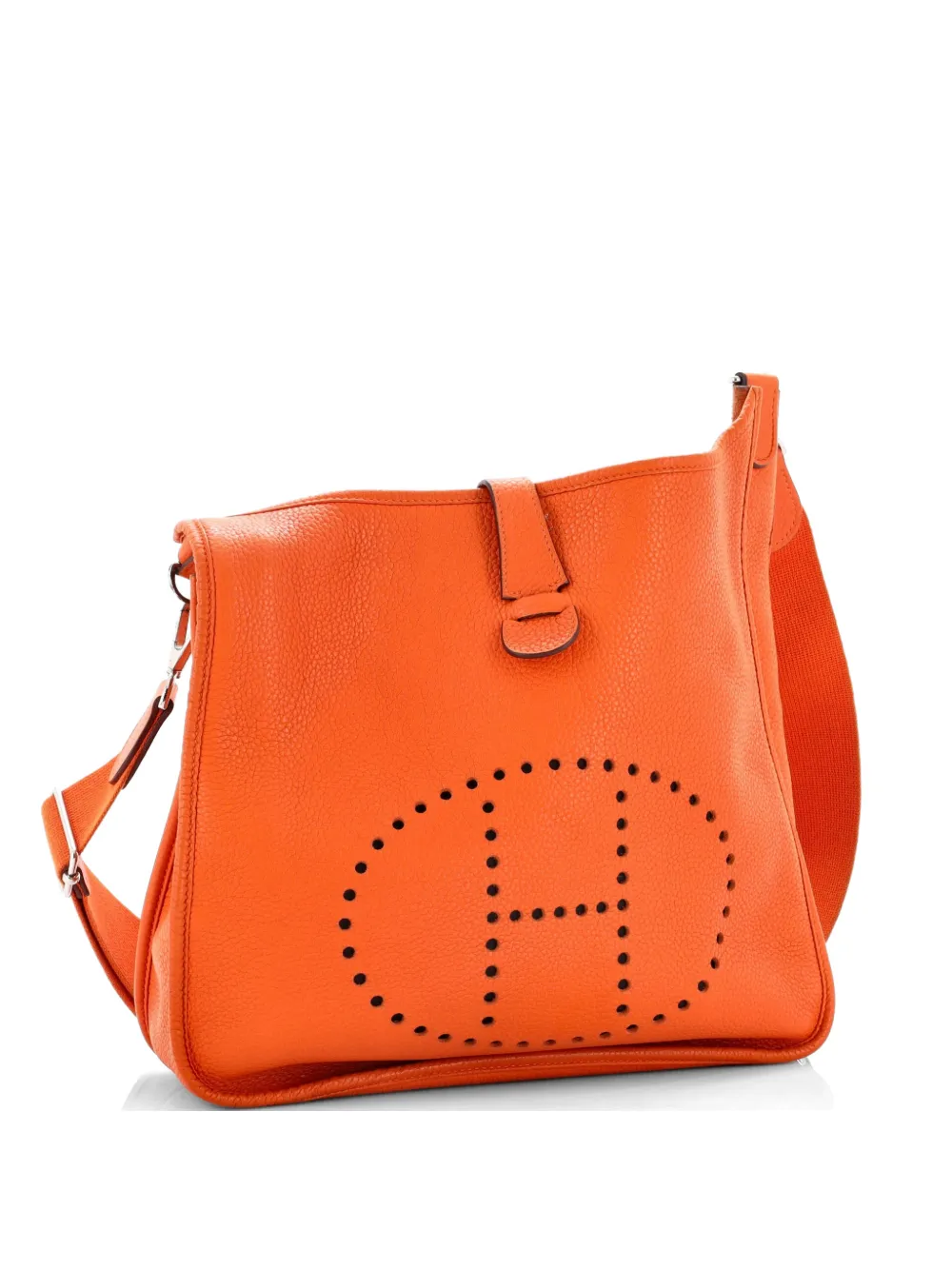 Hermès Pre-Owned Evelyne Bag Gen III Clemence GM crossbody bag - Orange