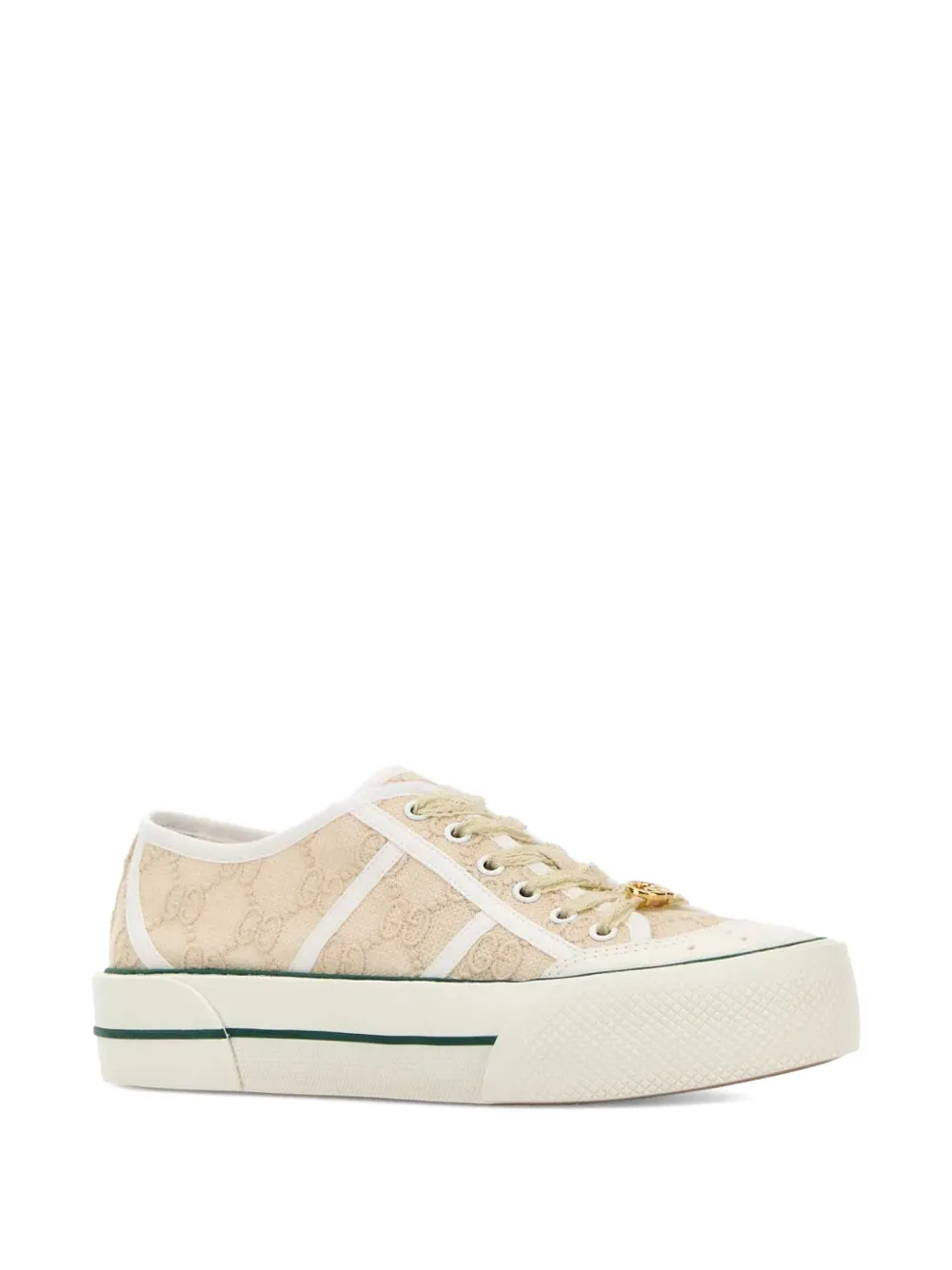 Gucci Sneakers met plateauzool Beige