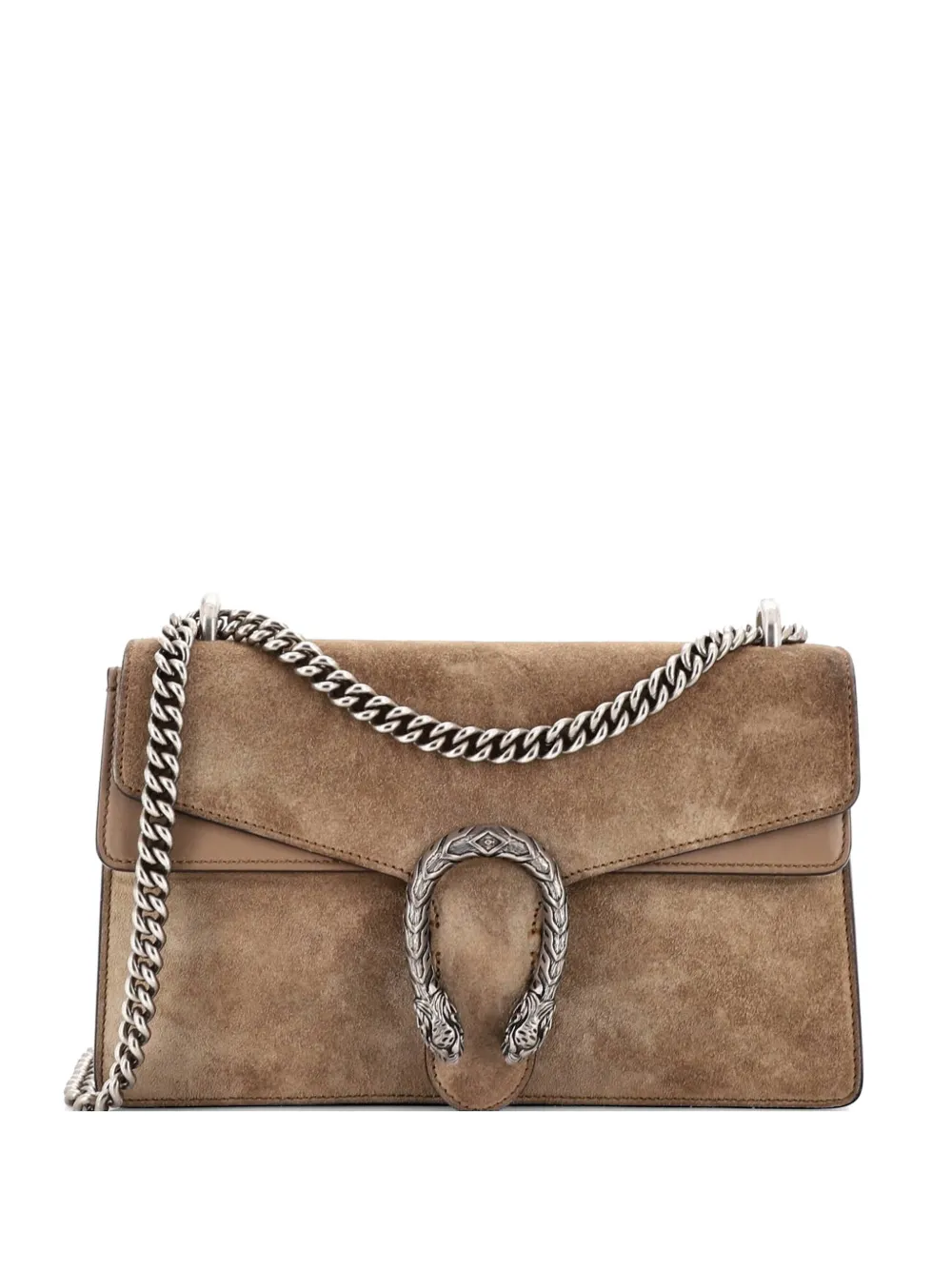 Gucci Pre-Owned Dionysus Bag Suede Small shoulder bag - Marrone