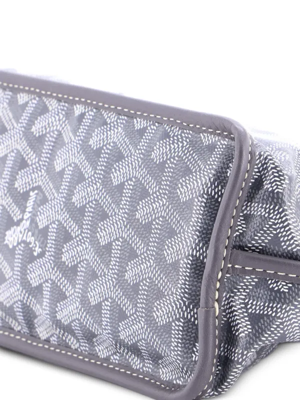 Goyard Pre-Owned Anjou Reversible Tote Coated Canvas Mini Satchel