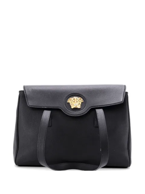 Versace Pre-Owned sac cabas La Medusa format moyen à rabat en cuir