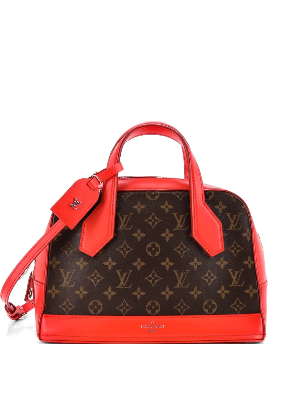 Louis Vuitton Pre-Owned Dora Handbag Monogram Canvas and Calfskin PM satchel - Marrone