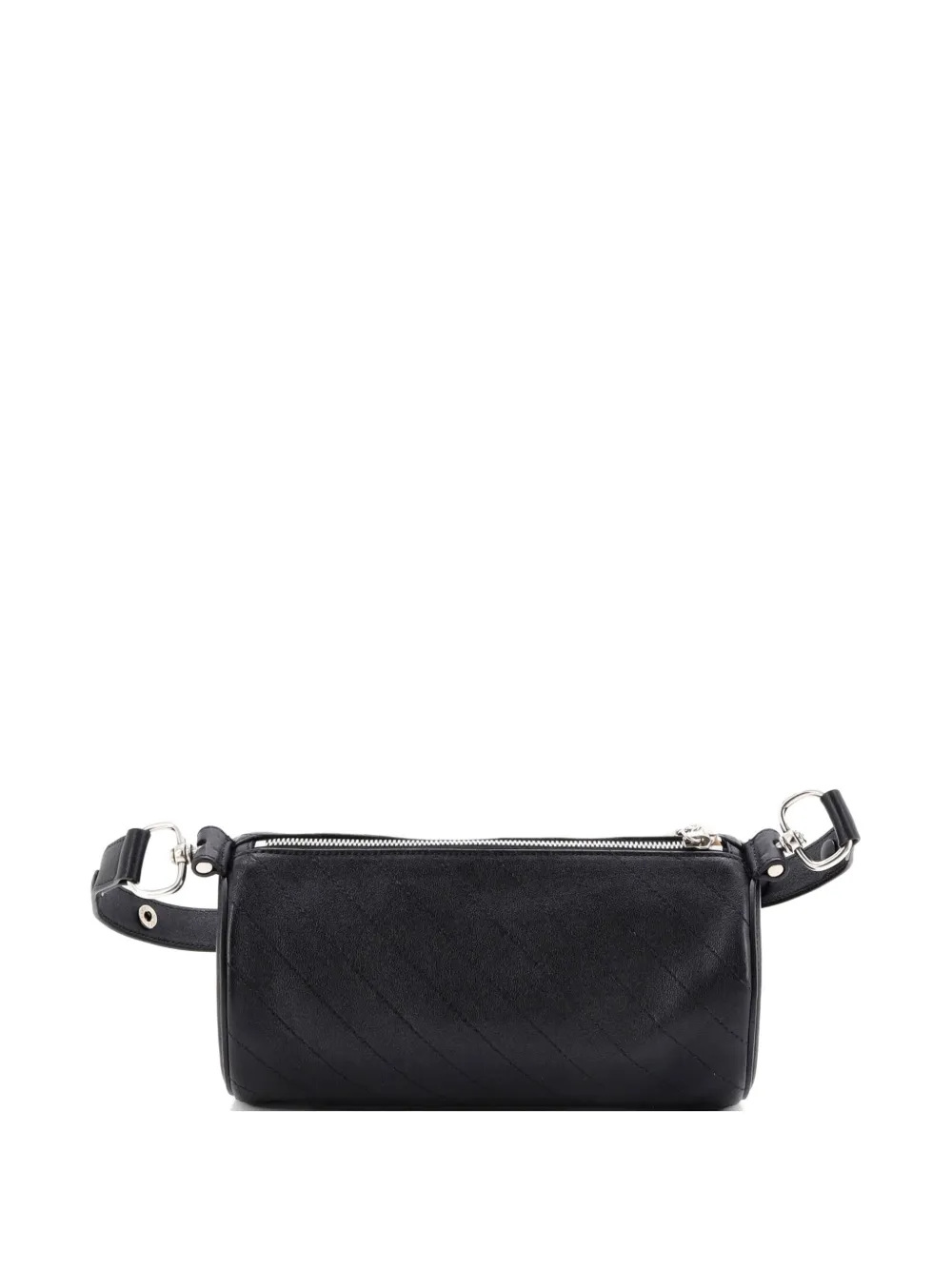 Gucci Pre-owned Blondie Diagonal Quilted Leather Small Shoulder Bag in Black, view 2
