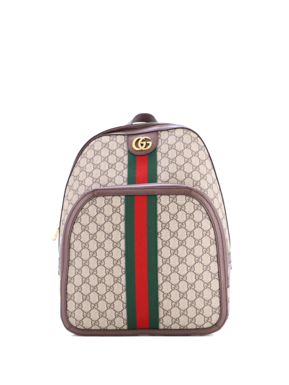 Gucci Pre-Owned Ophidia GG Coated Canvas Medium backpack - Marrone