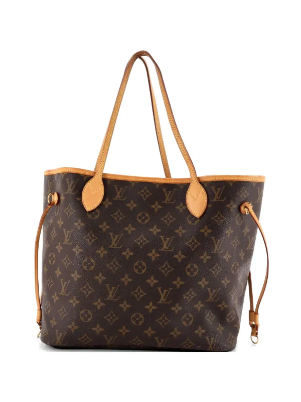 Louis Vuitton Pre-owned Neverfull Monogram Canvas MM Tote Bag in Brown