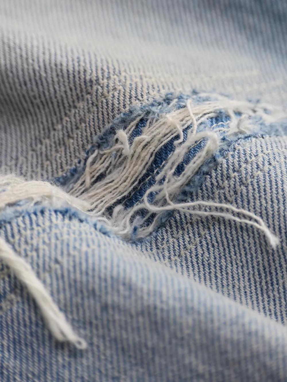 Ralph Lauren RRL Gerafelde jeans Blauw