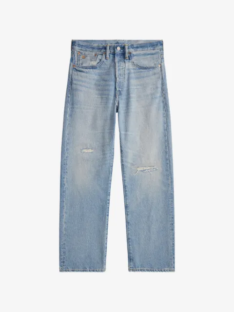 Ralph Lauren RRL jean à effet usé
