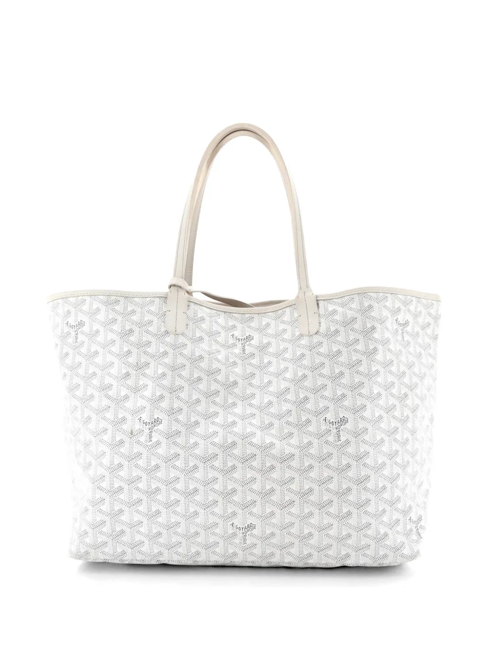 Goyard Pre-Owned Saint Louis Coated Canvas PM tote bag - Bianco