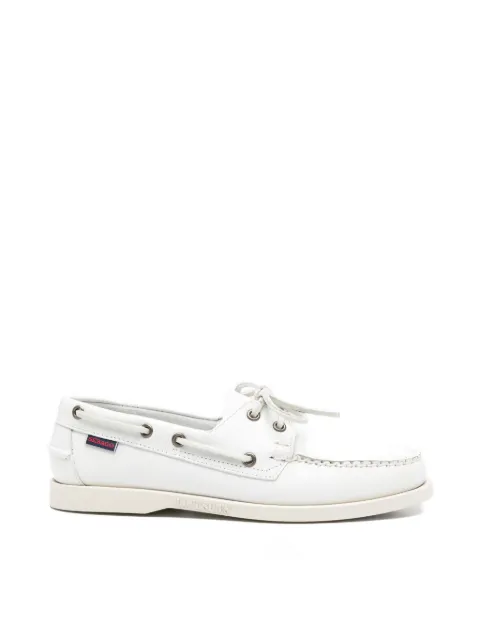Sebago lace-up whipstitch loafers