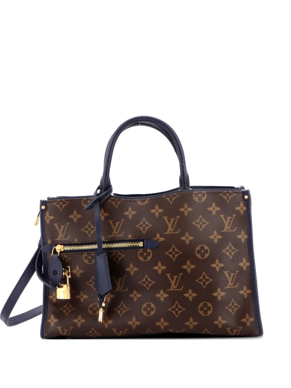 Louis Vuitton Pre-Owned Popincourt NM Handbag Monogram Canvas with Leather PM tote bag - Brown