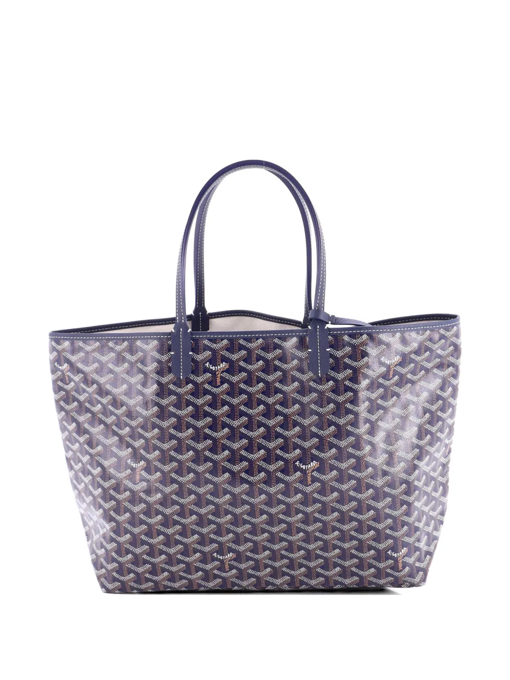 Goyard Pre-Owned Saint Louis Coated Canvas PM tote bag - Blu