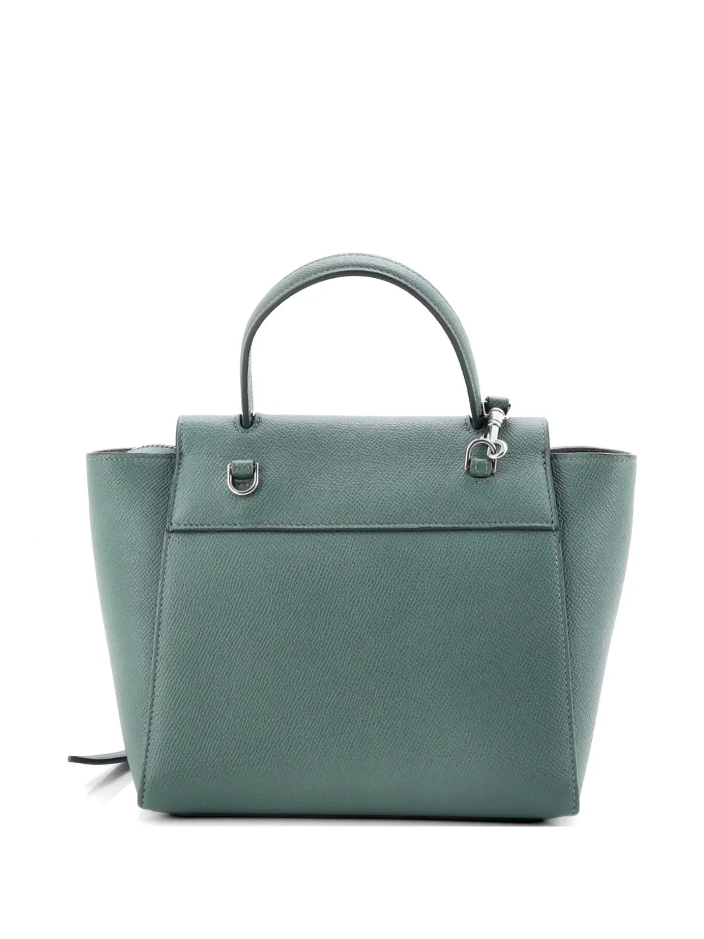  Celine Pre-owned Belt Bag Textured Leather Nano Shoulder Bag - Blue 