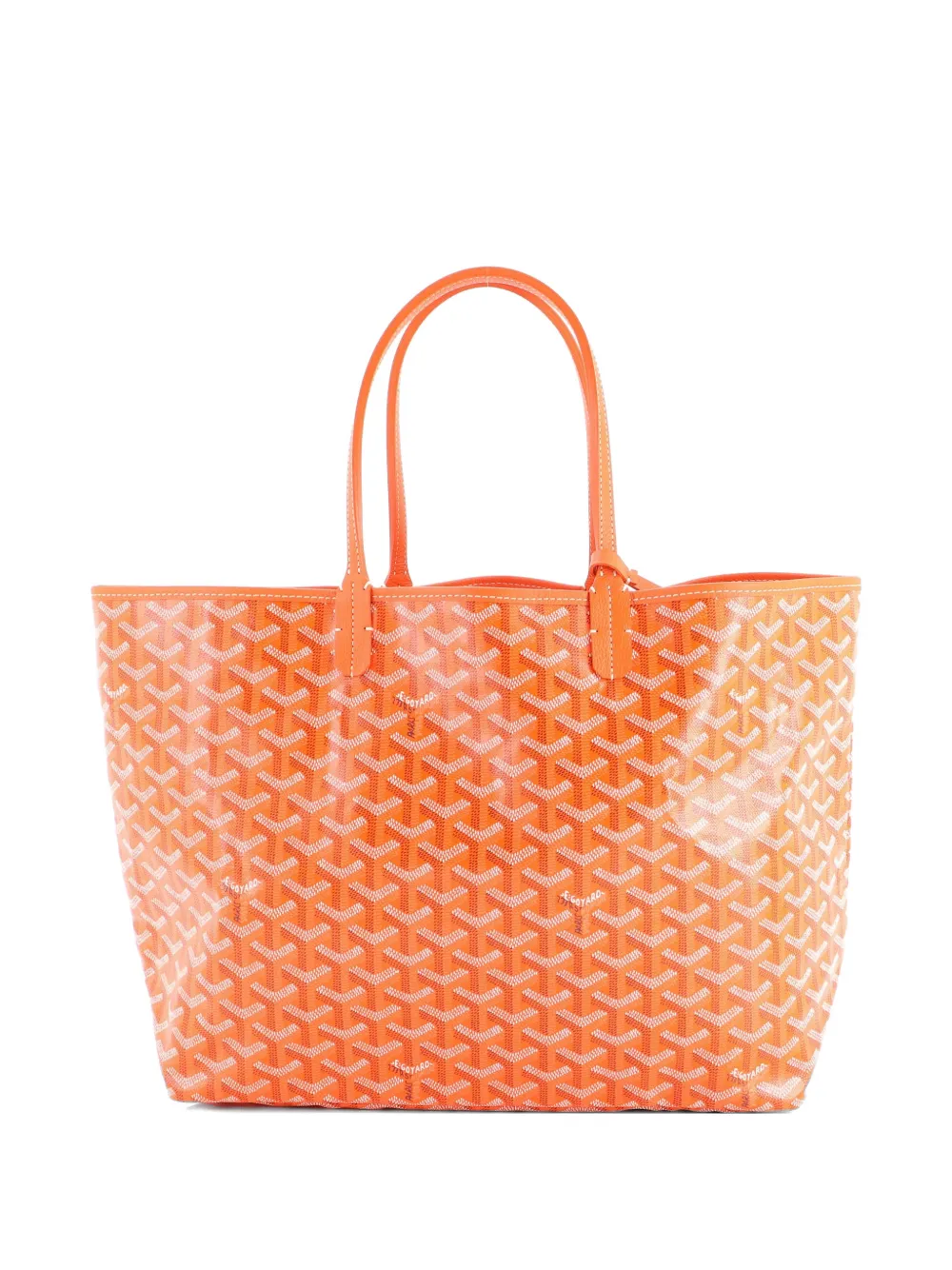 Goyard Pre-Owned Saint Louis Coated Canvas PM tote bag - Arancione