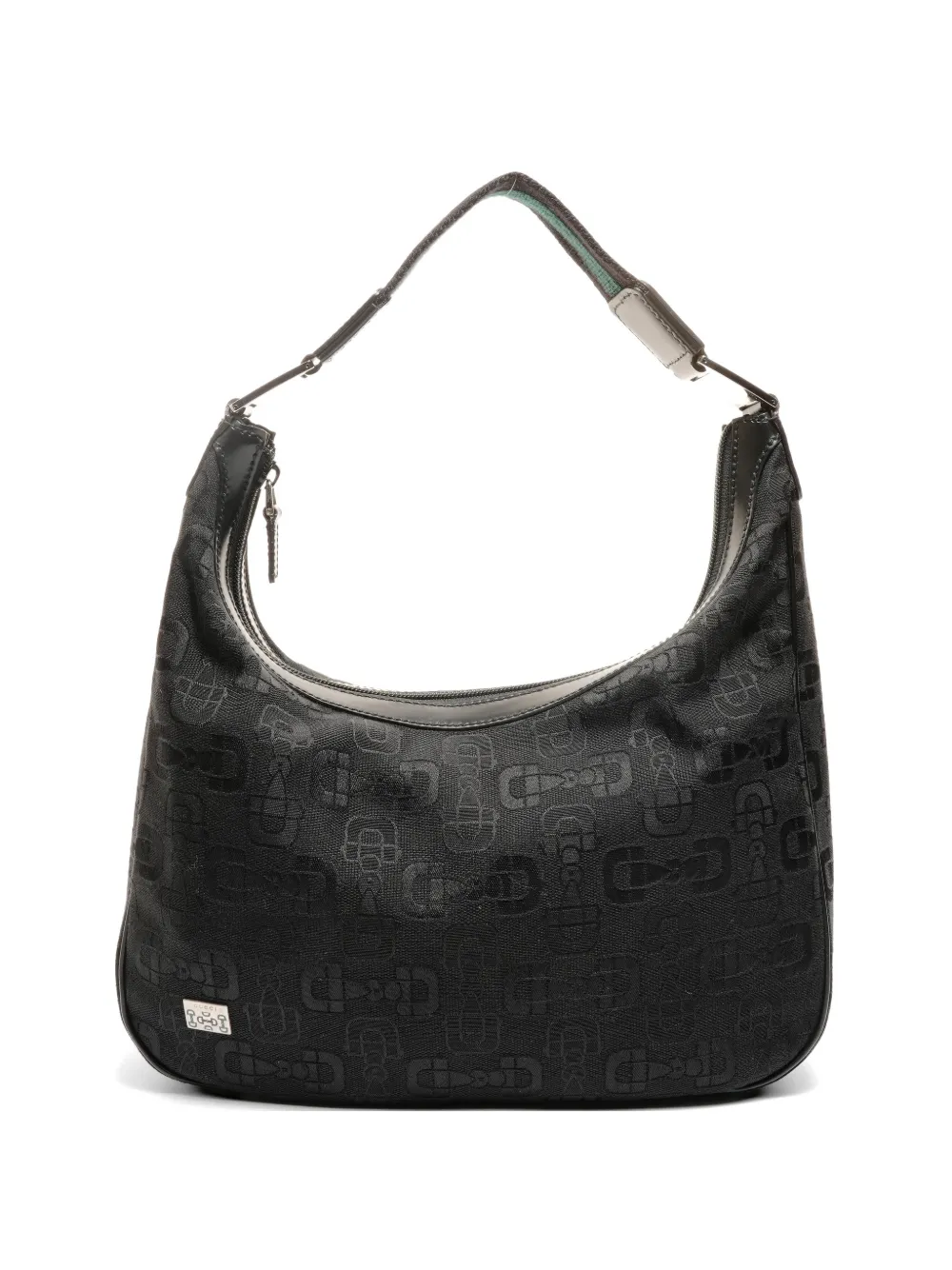 Gucci Pre-Owned 1990-2010s logo-detail shoulder bag - Nero