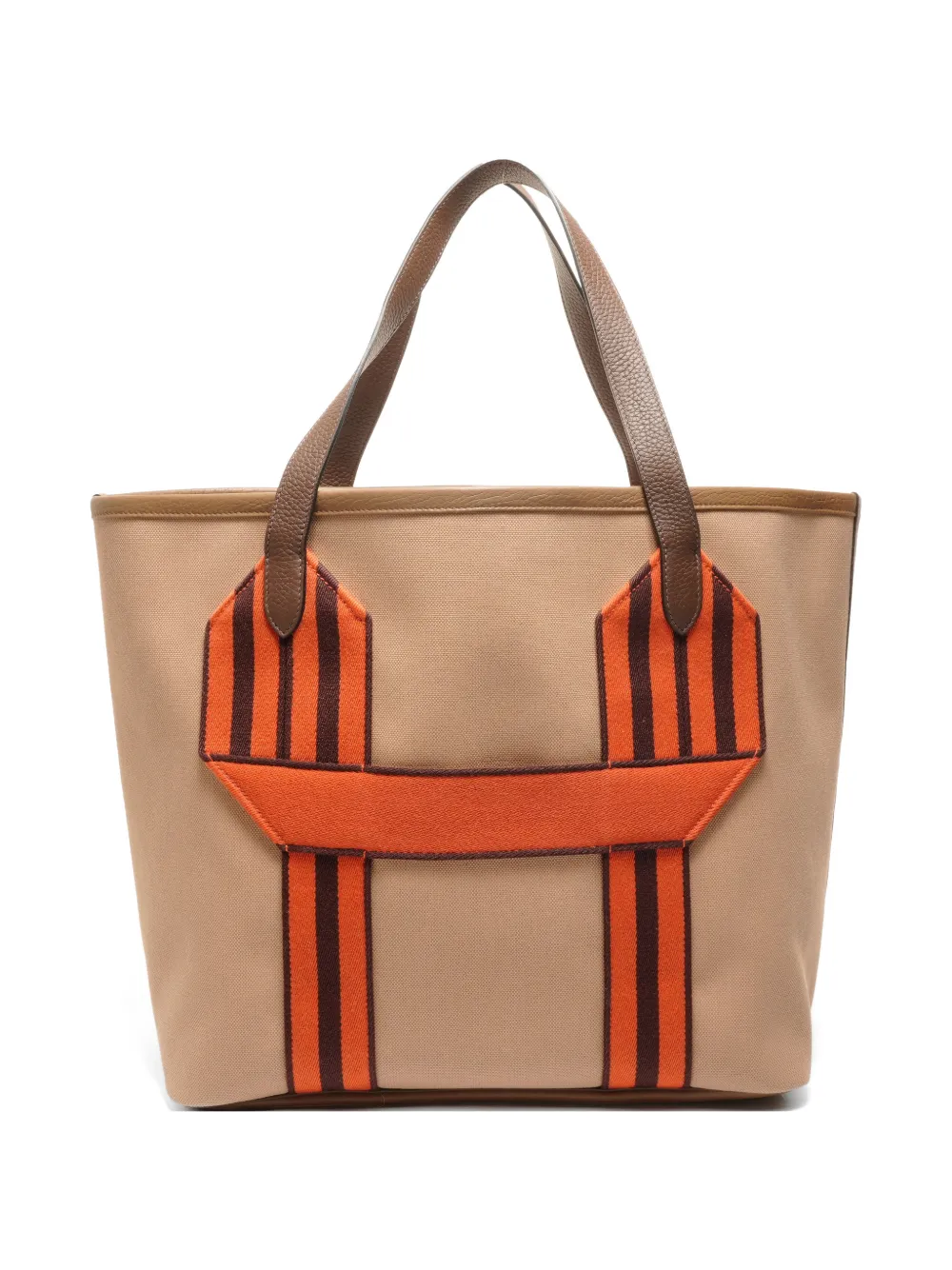 Hermès Pre-Owned 1998 Pursangle tote bag - Nude