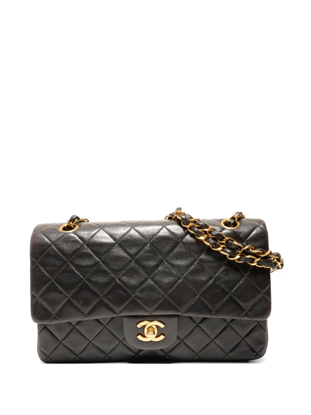 CHANEL Pre-Owned 1996-1997 Double Flap shoulder bag - Nero
