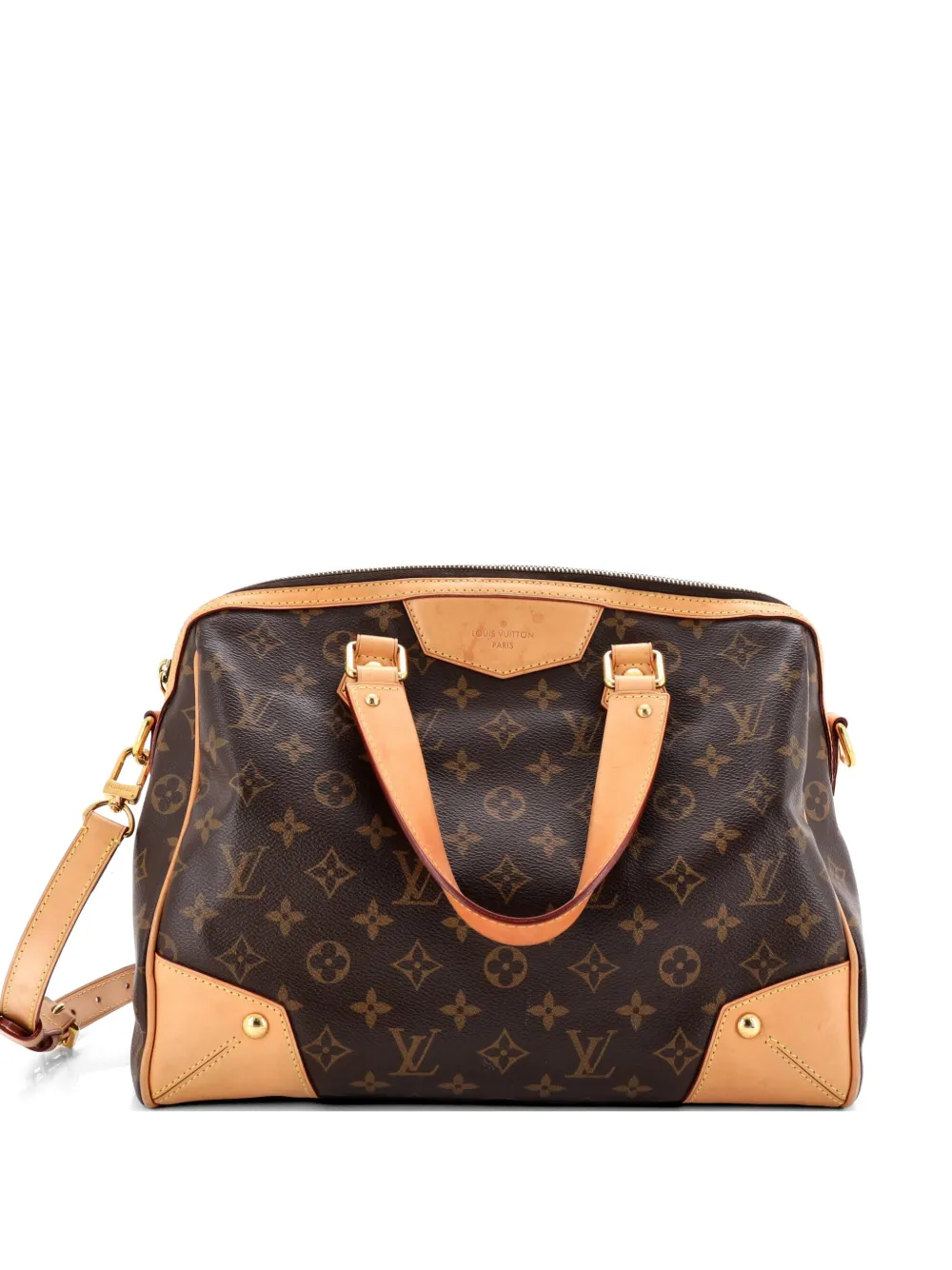 Louis Vuitton Pre-Owned Retiro Handbag Monogram Canvas PM satchel - Marrone