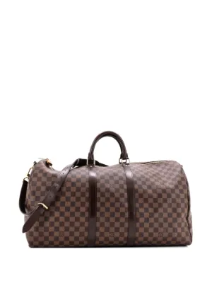 Louis Vuitton Pre-Owned キーポル バンドリエール ダミエ 55 ボストン