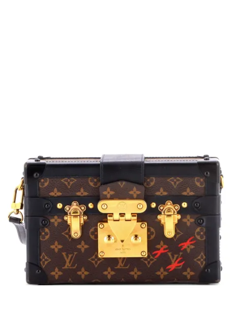Louis Vuitton Pre-Owned bolsa de mano Petite Malle de lona con monograma