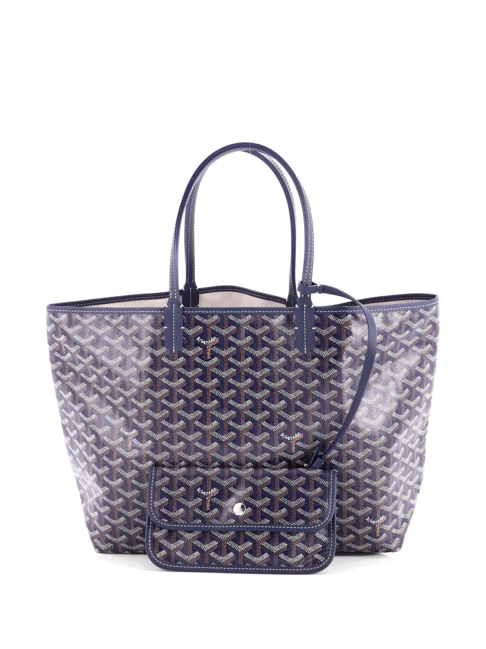 Goyard Pre-Owned Saint Louis Coated Canvas PM tote bag - Blu