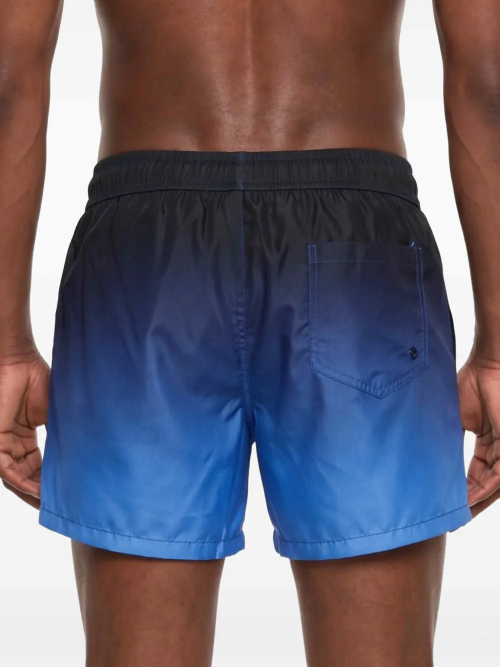 Moschino Zwembroek met print Blauw