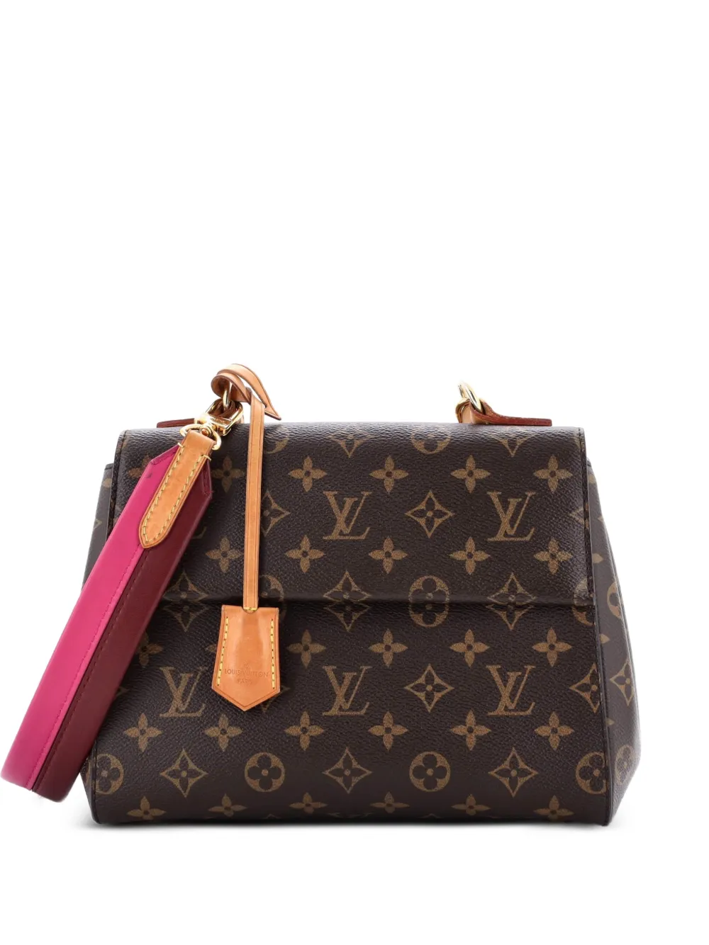 Louis Vuitton Pre-Owned Cluny Top Handle Bag Monogram Canvas BB satchel - Marrone