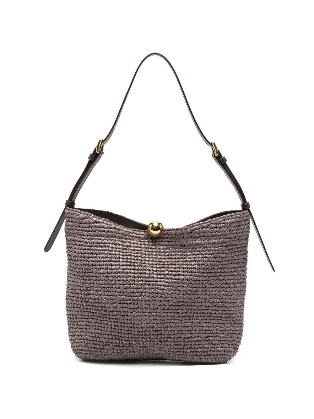 Furla Sfera Soft woven top-handle tote bag - Grigio