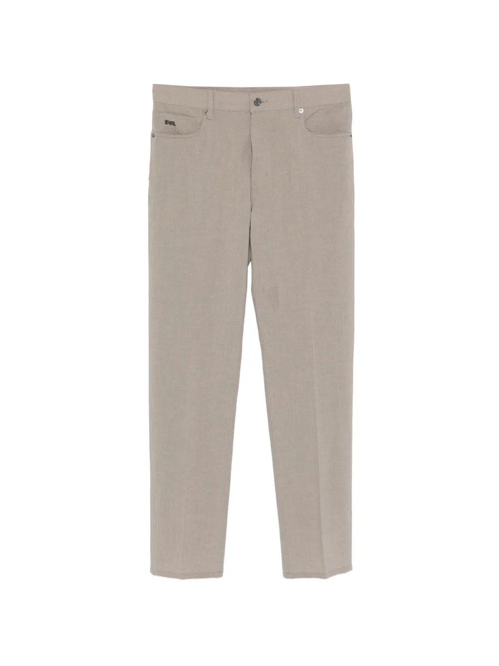 Emporio Armani logo trousers - Verde