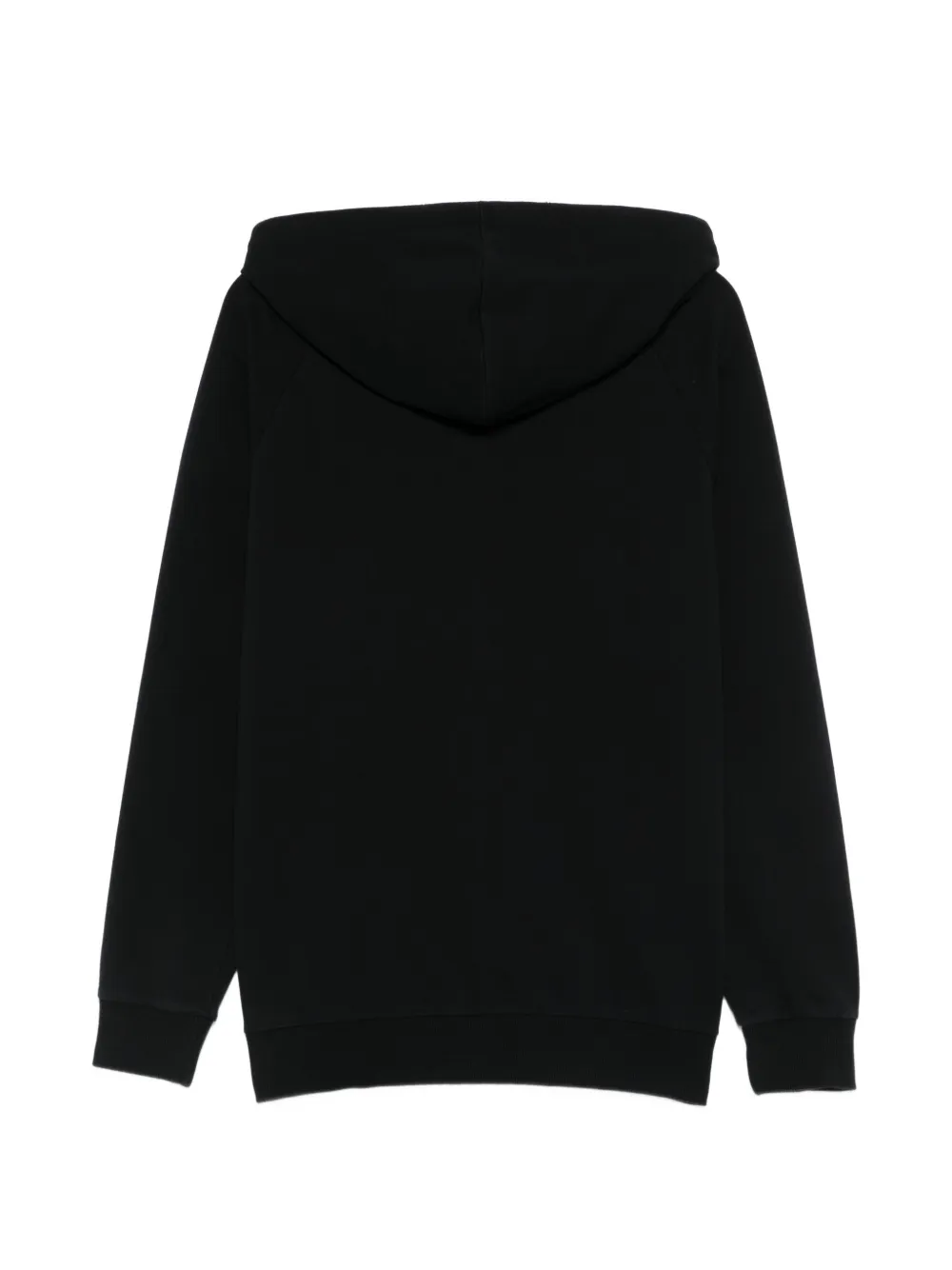 Moschino Hoodie met logodetail Zwart